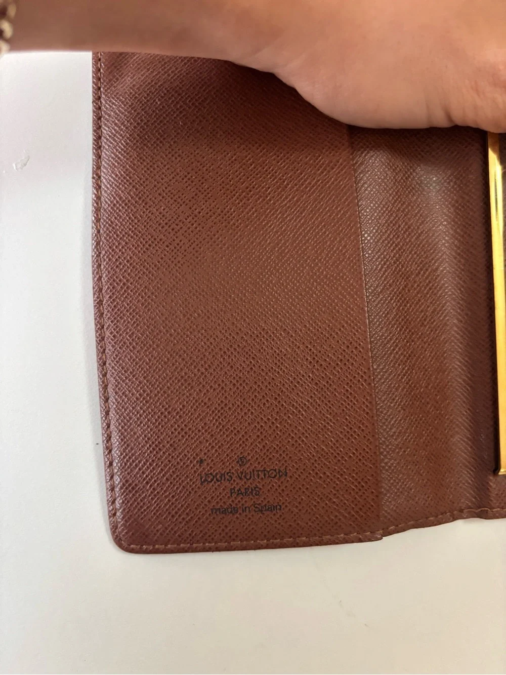 Louis Vuitton Agenda Partenaire Cover Monogram Canvas Brown